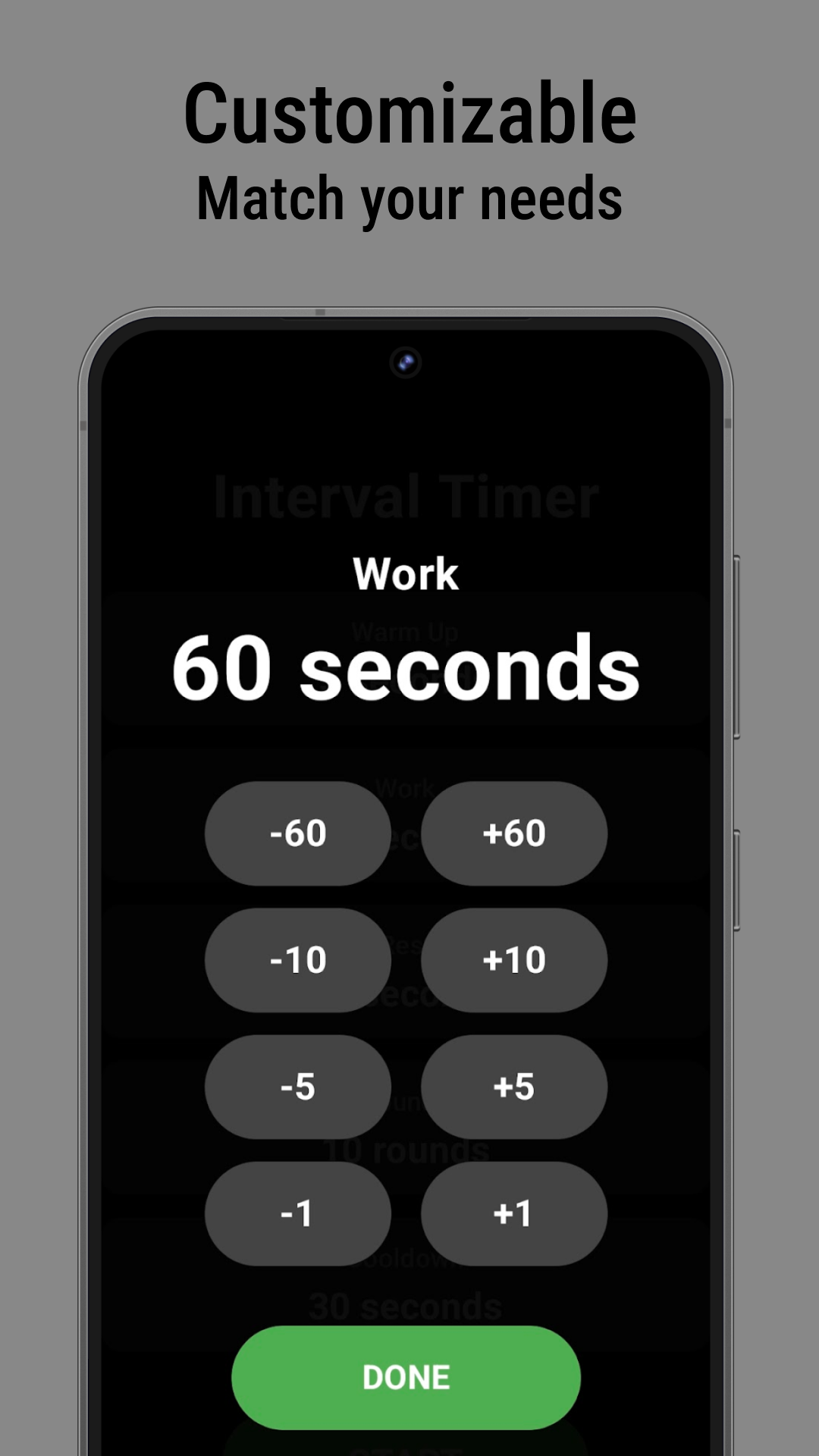 Simple Interval Timer - Because You Can't Count To 30 (Dark)