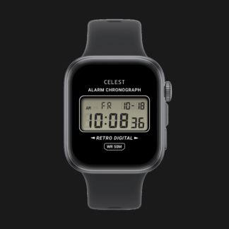 CELEST 5663F Retro digital Watch